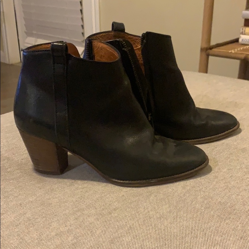 Black Madewell Leather Billie Boot